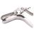 Vaginal speculum - vaginální zrcátko, erotický vaginální vizorátor, kovový roztahovák vaginy, stříbrný